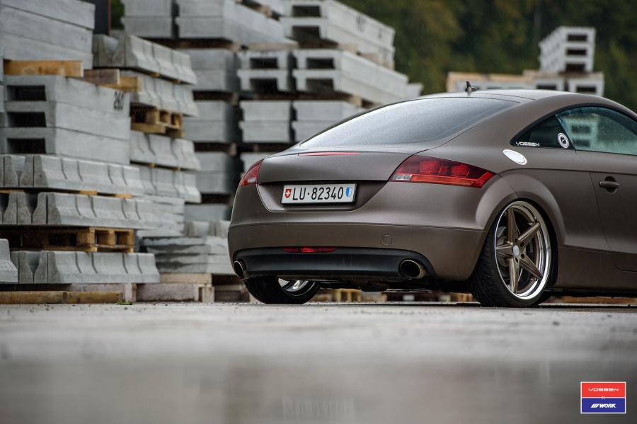  Audi TT Coupe on Vossen Wheels (VWS-3) 2016 года  (фото 20 из 25)